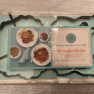 Martha stewart pancake molds butterfly and flower 2010